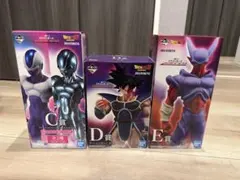 一番くじ C賞 メタルクウラ D賞 ターレス E賞 ジャネンバ 3体セット