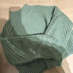 緑 ニット