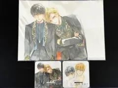 文字化化 コラボカフェ THEキャラCAFE 特典 コースター 赤い傘の男