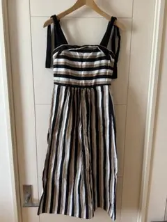 ZARA trf collection ストライプ キャミワンピース