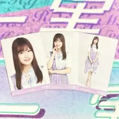 ❀乃木坂46 中村麗乃 生写真乃木コレ 真夏の全国ツアー2022衣装3種コンプ①