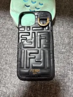 FENDI フェンディ iPhoneケース FFロゴ ブラック iPhone14のサムネイル