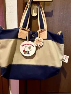新品未使用】ラクゼット ハローキティ デニム SS バッグ - メルカリ