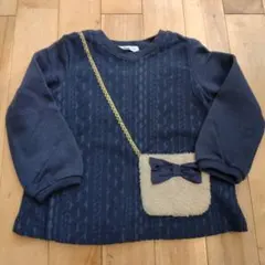 3can4on ネイビー トレーナー 110