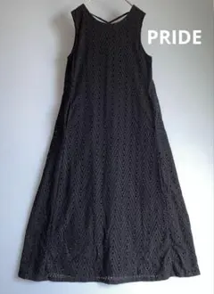 PRIDE プライド☆ロングワンピース コットン エンブロイダリーレースのサムネイル
