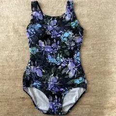 フィットネス用花柄ワンピース水着 サイズSのサムネイル