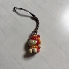 当時物レトロ】2点 ハローキティ × ロディ コラボ ストラップ