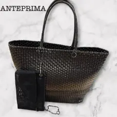 美品☆ANTEPRIMA アンテプリマ イントレッチオ 横型トートバッグ☆レア
