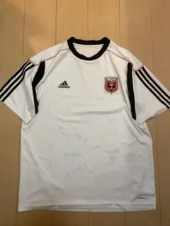 【adidas】アディダス Tシャツ ゲームシャツ ホワイト US古着 Lサイズ