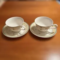 NARUMI カップ・ソーサー 2個セット