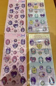 サンリオ マイメロディ マイメロ　クロミ ストーンシール 4枚　シナモロール