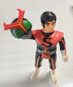 旧バンダイ　仮面ライダー　スタンダードソフビ　ポピー　当時物　面取れ　当時物 ⚠️当時物・レア 仮面ライダーV3 スタンダードサイズ 旧バンダイ 面