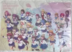 バトルガールハイスクール バトガ クリアポスター A4サイズ