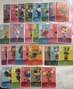 どうぶつの森　amiiboカード 28枚セット
