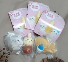 ちいかわ たべものいっぱいマスコット3　3個セットのサムネイル