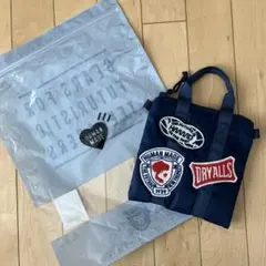 【未使用】　HUMAN MADE ヒューマンメイドネイビー ショルダーバッグのサムネイル