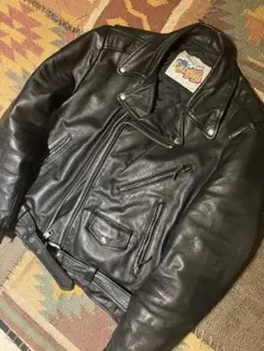 80s usa製　Excelled ダブルライダースジャケット vintage