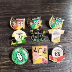ソフトバンクホークス♡若鷹ガチャとFCピンバッジ 匿名・大量】福岡ソフトバンクホークス ピンバッジ 若鷹ガチャ まとめ