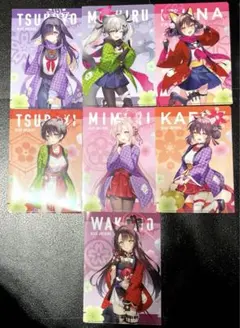 ブルーアーカイブ　クリアファイル色々8枚セット ブルーアーカイブ クリアファイル ぶるあか ブルアカ ファミマ