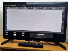 【美品】FUNAI 液晶テレビ FL-24H2040 本体・リモコン　HDD内蔵のサムネイル
