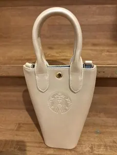 スターバックス　SAKURA2026　ボトルショルダーバ ッグメタリックピンク