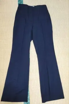 フレアパンツ センタープレスフレアパンツ サイズ36