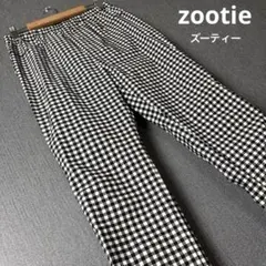 zootie ズーティー ギンガムチェック カジュアル　エアパンツ L