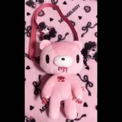♡ チャックスGP GLOOMY ピンク ぬいぐるみポシェット ポーチ