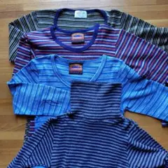 EVERWARM 長袖Tシャツ3枚、タートルネック1枚