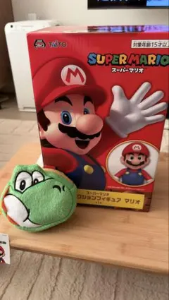 スーパーマリオ カラビナ付リュック型ミニポーチ&ピックアクションフィギュア