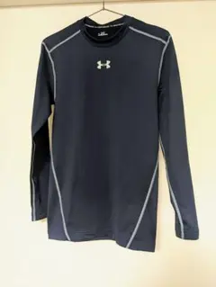 アンダーアーマー ネイビー 長袖シャツ