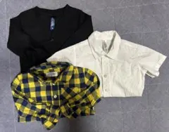 ベビー服セット（カーディガン・シャツ）90.95㎝