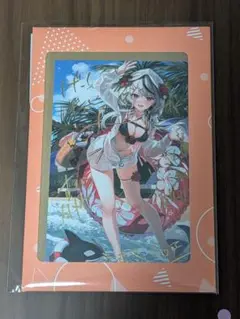 【希少レア】沙花叉クロヱ初期直筆サイン入りポストカード【初期叉】 希少レア】沙花叉クロヱ初期直筆サイン入りポストカード【初期叉