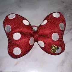 ディズニー ミニー リボン ヘアゴム