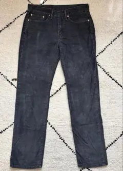 リーバイス 514 コーデュロイパンツ W31 ダークグレー〜ブラック系