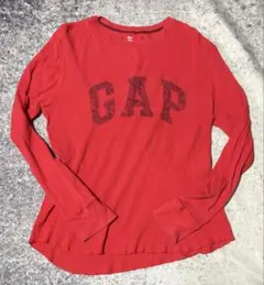 00’s GAP ビッグロゴ サーマルロンT Y2K グランジ アーカイブ