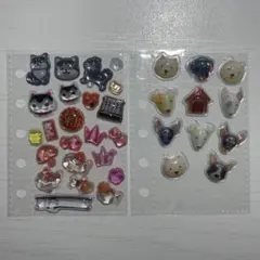 ボンボンドロップシール おすそわけ 柴犬 縁起物 金魚 和柄 セット