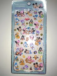 正規品 ディズニー プチドロップステッカー ミッキー&フレンズ 未使用 開封済み