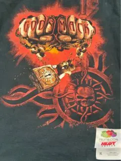90s ムービーTシャツ キャプテンモルガン ブラックフェード 
