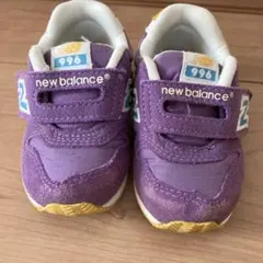 ニューバランス　996 12cm 紫色　パープル
