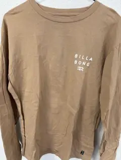 BILLABONG ブラウン ロングスリーブ Tシャツ