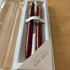 【未使用】EXCEED ボールペン ♡シャープペン2本セット　三菱鉛筆☆箱付きのサムネイル