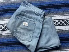 Johnbull 日本製　デニムワークパンツ　ライトブルー