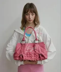 SCULPTOR Millionaire Tote Bag pink