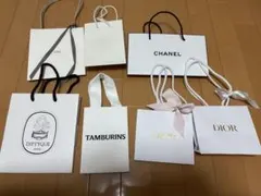 ブランドショップ袋セット（DIOR.CHANEL.eteなど）
