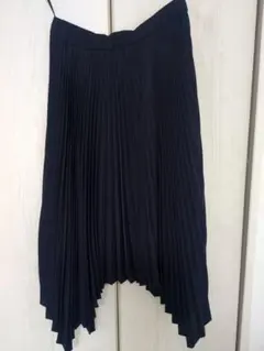 JW ANDERSON × UNIQLO ネイビー プリーツスカート L