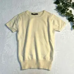 MAYSONGREY/ビッキー/半袖ニット/ウール100% /上質/シンプル/2