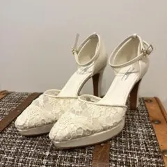 定価半額以下‼️REZOY レースハイヒール23.5㎝