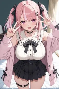 m868 AIイラスト　かわいい　A4ポスター