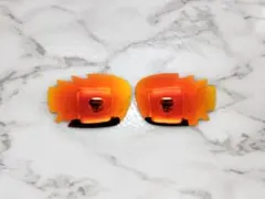 新品 オークリー ジョウボーン レーシングジャケット 交換 偏光 赤 サングラス